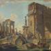 An Architectural Capriccio with the Arch of Constantine